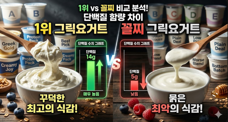 “그릭요거트 17종 비교: 이 제품들, 정말 그릭요거트일까?”