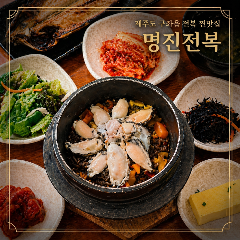 제주 구좌읍 맛집 명진전복 전복돌솥밥｜제주 동쪽 아침식사로 다시 찾은 이유