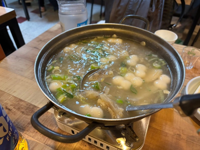 아빠가 자주가는 맛집 신포동 염염집에서 스지탕 먹고옴