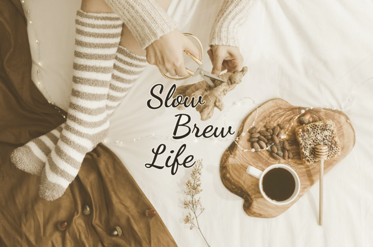   SLOW BREW LIFE 로고 디자인 작업 기록