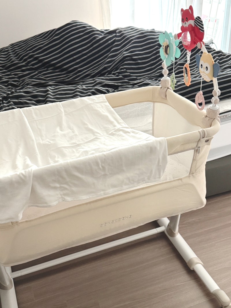 출산준비 도노도노 키큰 신생아 아기침대 구입한 후기
