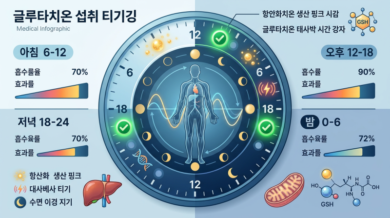 글루타치온 섭취 방법, 언제 어떻게 먹어야 효과적할까?