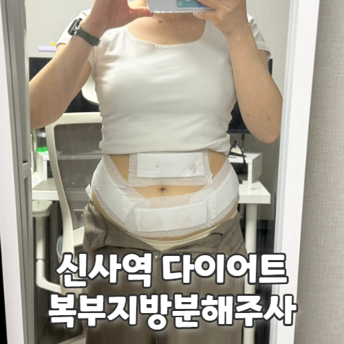  복부지방분해주사용량과 가격 병원마다 다른 이유 1회차 후기 (5일차 변화)
