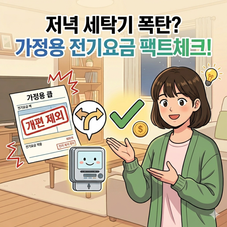  2026 전기요금 개편 총정리, 가정용 산업용 모두 인상?