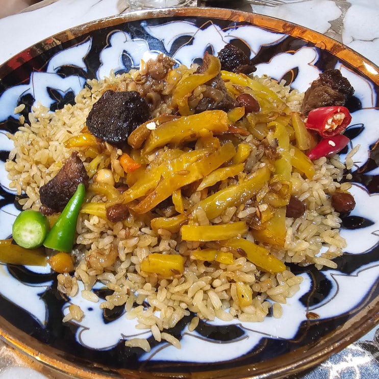  사마르칸트 맛집 레기스탄 광장 근처 Historic 레스토랑, 아이와 우즈베키스탄 여행 필수 코스(메뉴/가격)