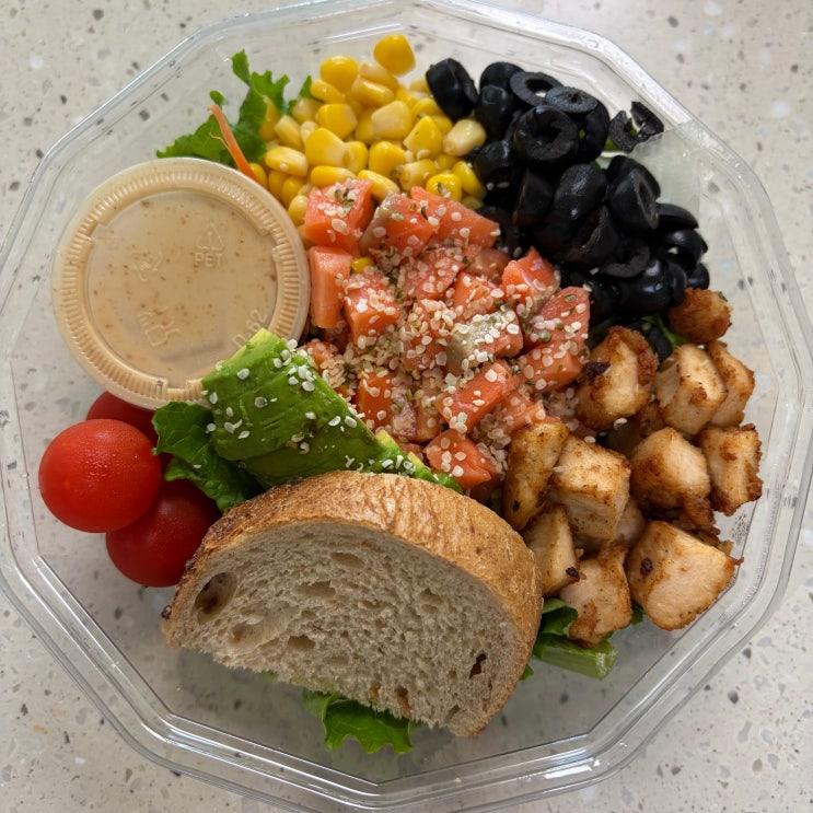  판교 삼평동 샐러드 / 신규오픈한 혼밥 부터 단체주문 까지 가능한 샐러드 맛집 [ 오늘은샐러드 ]