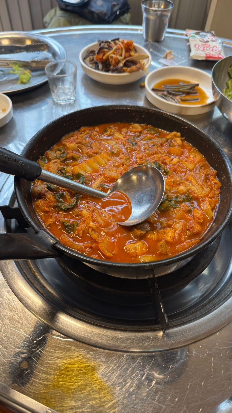  [구미 인동] 풍년솥뚜껑삼겹살식당 돼지찌개진짜 맛있어요!!