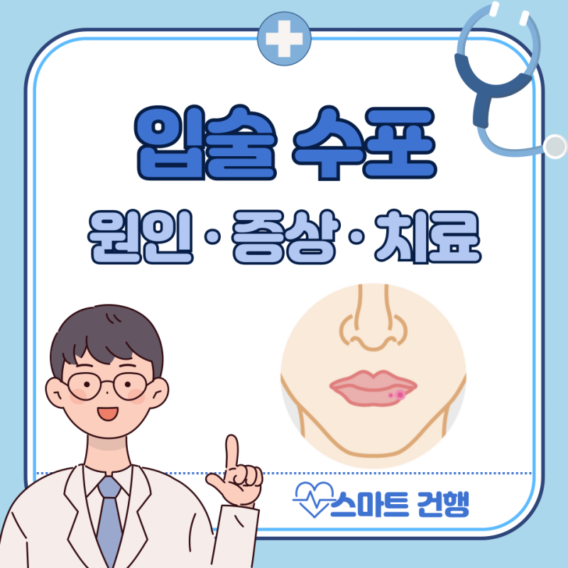 입술 수포 원인, 연고 약 : 입술 물집 원인, 안쪽, 옆