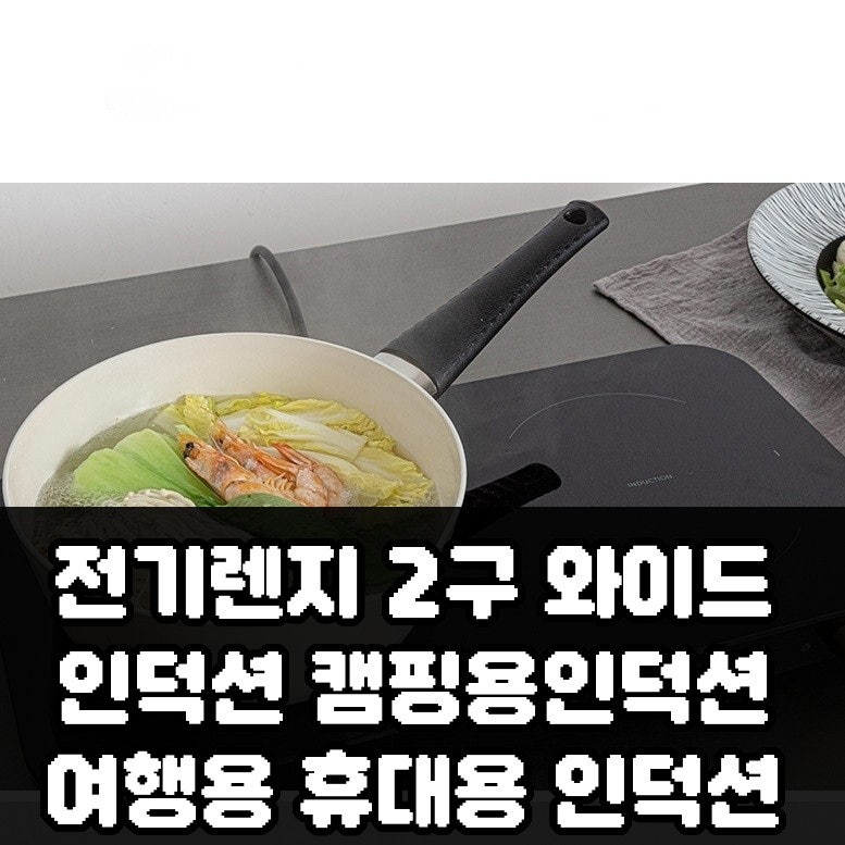 전기렌지 2구 와이드인덕션 가격·추천 3가지, 캠핑용 휴대용은?