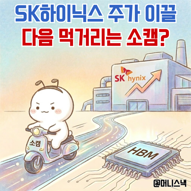 SK하이닉스 주가, HBM 다음은 소캠이 이끈다?!