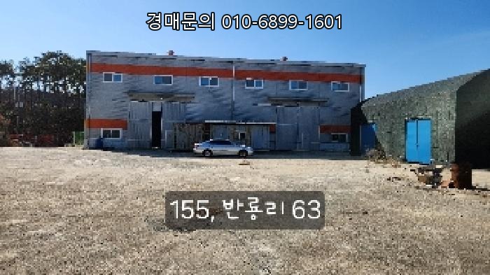  부산 기장 공장 경매, 장안읍 반룡리 63번지 대형 토지 및 건물 유찰 물건 분석 2025타경155