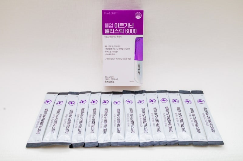 로엘 웰업 아르기닌 젤리스틱 6000 아르기닌젤리 솔직후기