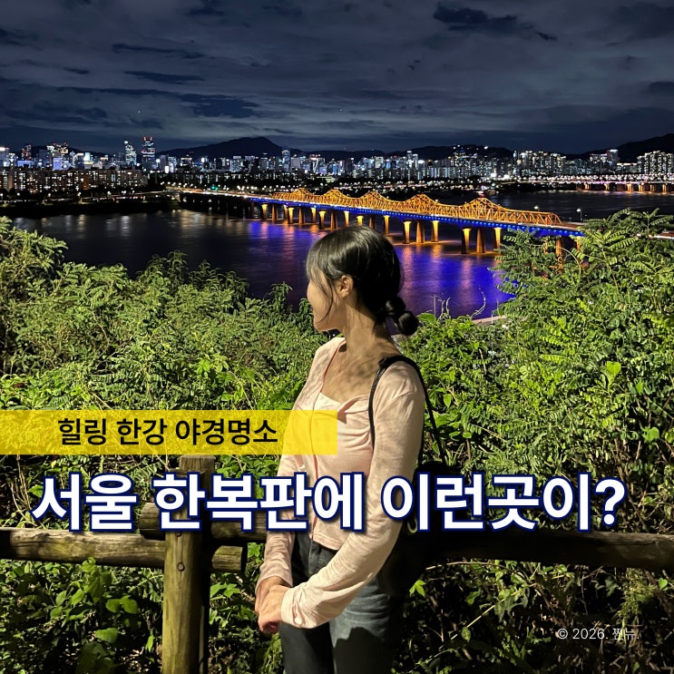  “역에서 단 10분이면 도착해요” 뚜벅이도 갈 수 있는 서울 야경 명소 추천