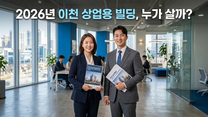  2026" 이천 상가 건물 빌딩 상가 누가 매입 할까?