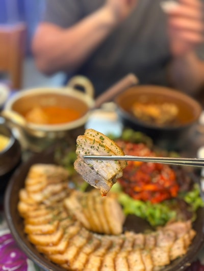 부평테마의거리술집 푸짐한 보쌈정식은:뱃놀이 부평점