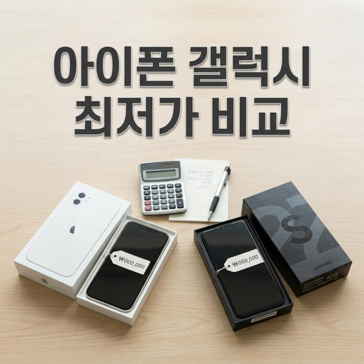 인천 핸드폰 성지 시세 비교 아이폰 갤럭시 최저가