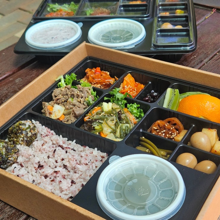  경주 단체행사도시락 추천 퀄리티 좋은 야유회도시락 브라더한정식도시락 황성점