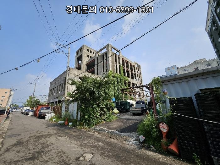 인천 중구 항동7가 유치권 미완성 상가 건물 법원경매, 토지 일괄매각으로 잡는 미래 투자 기회 (2024타경11148)