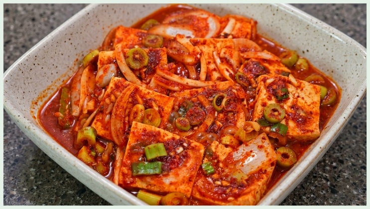  두부조림 레시피 밥 두 공기 순삭! 고기보다 맛있는 인생 황금레시피