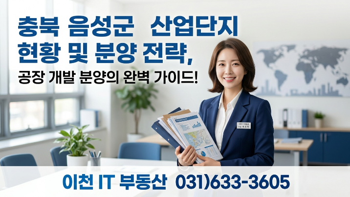  충북 음성군 산업단지 현황 분석 및 공장 개발·매매 전략 (2026 최신)