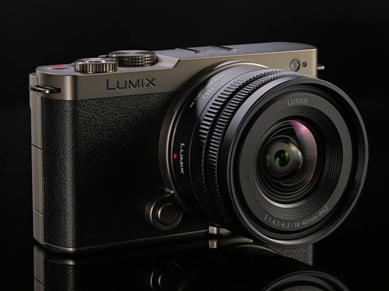 파나소닉 루믹스 S9 블랙 티타늄 에디션, 40mm F2 렌즈 공개