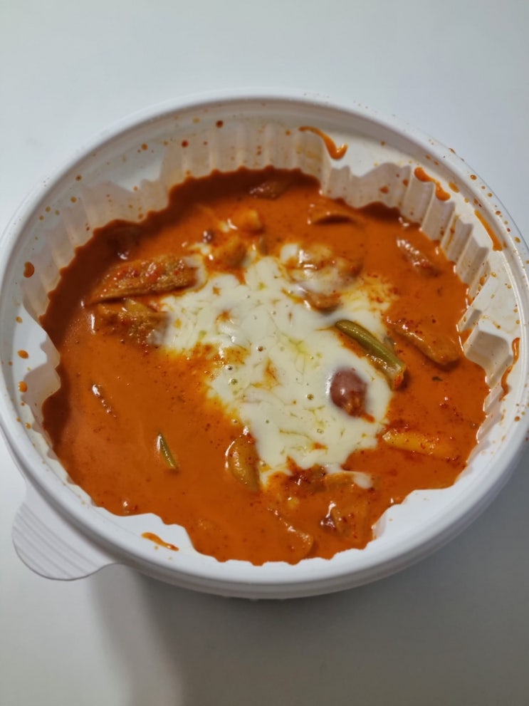  엽떡 로제 오리지널 맵기