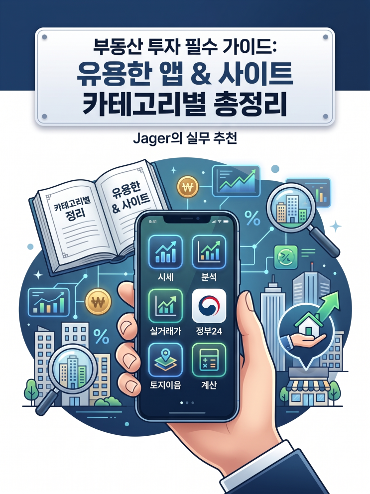  부동산 투자와 실무를 위한 필수 앱 & 사이트 가이드 | 2026버전