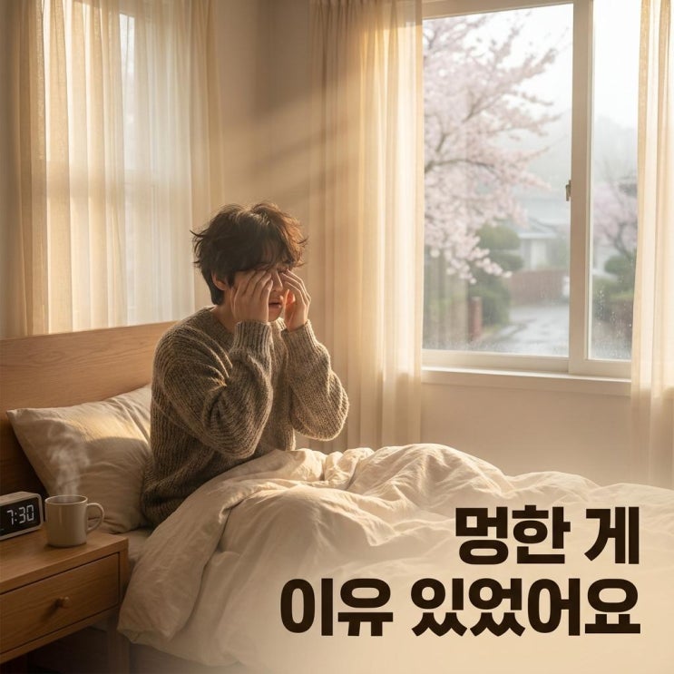  봄에 잠 자도 머리 멍한 이유 , 이게 원인이었어요