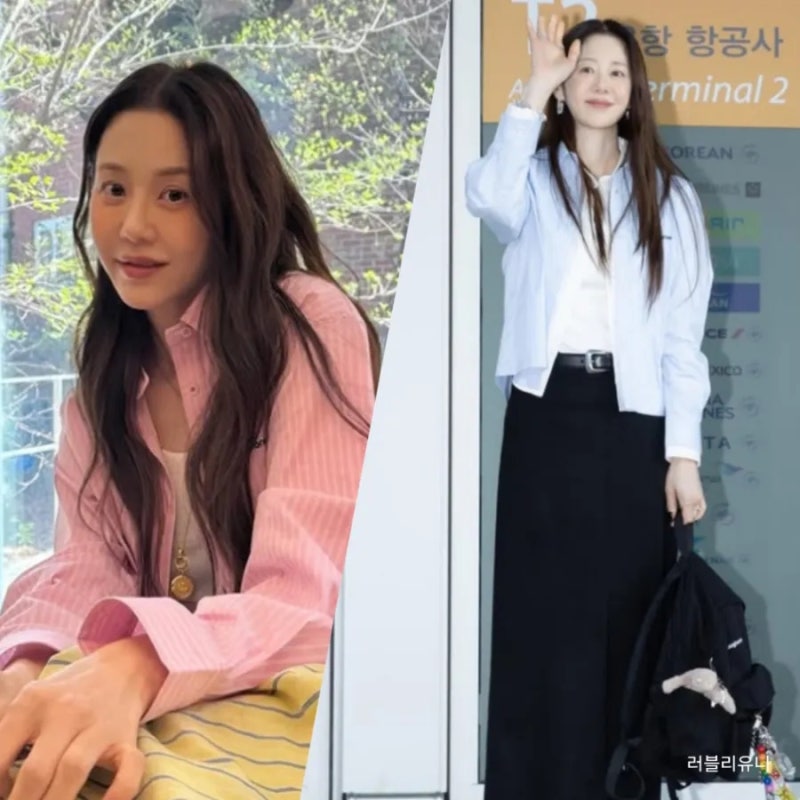 고현정 셔츠 뭐길래 화제? 백팩까지 전부 이너프원