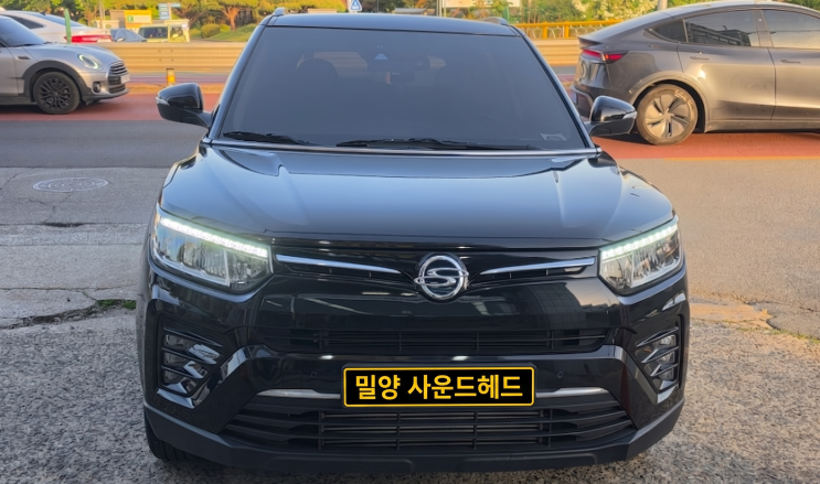  [밀양 블랙박스] 21년식 티볼리 중고차 구매 후 필수 코스! 파인뷰 SF500 꼼꼼 장착 및 배터리 컨설팅 후기 