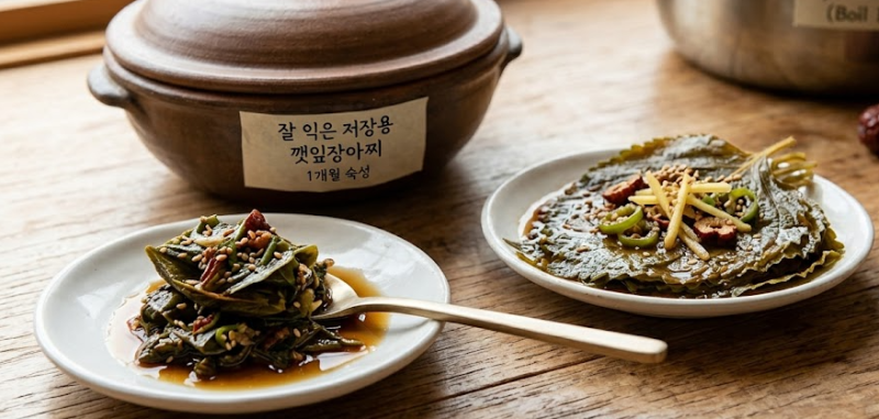 입맛 살리는 밥도둑의 정석, 깻잎장아찌(저장용) 황금레시피
