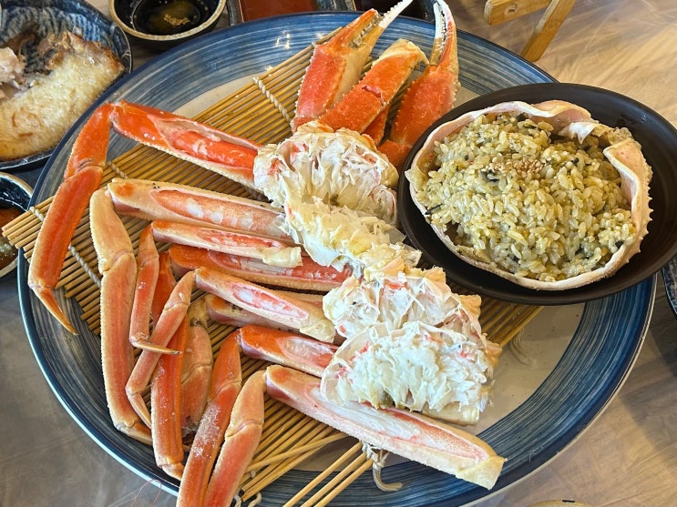  강릉경포대맛집 피쉬맨대게횟집 경포대본점 후기(대게세트)