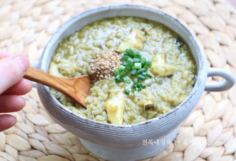 전복죽 맛있게 끓이는법 찹쌀 전복내장죽 레시피 손질