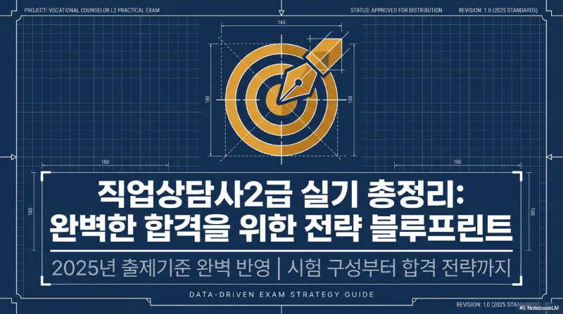 직업상담사2급 실기 총정리 시험 구성부터 합격률까지 한눈에