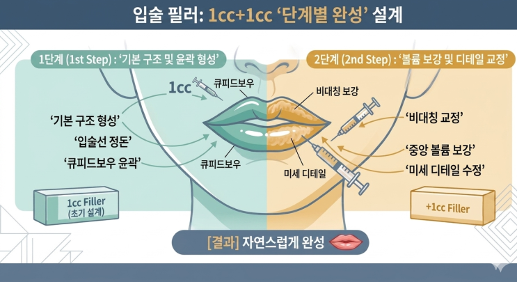  부산 입술필러, 1cc vs 2cc 논쟁? 용량보다 '이것'이 중요합니다