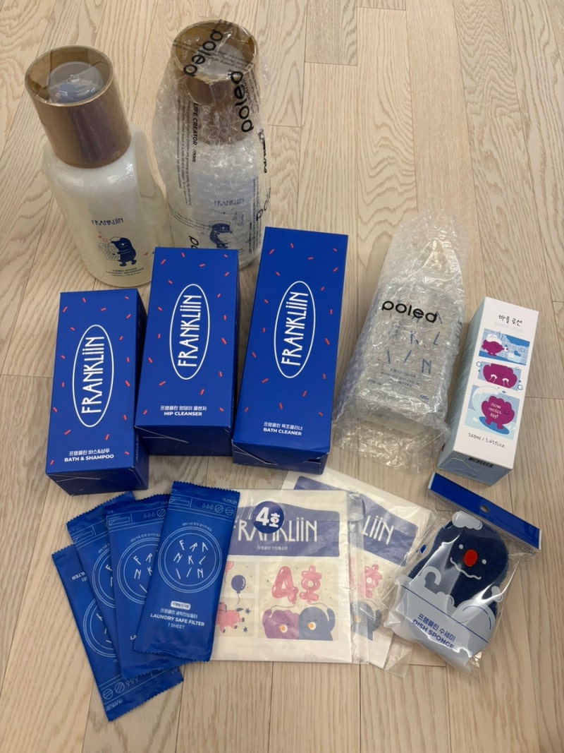 프랭클린 첫만남 할인관 아기 젖병 세제, 세탁세제, 섬유 유연제 할인 후기