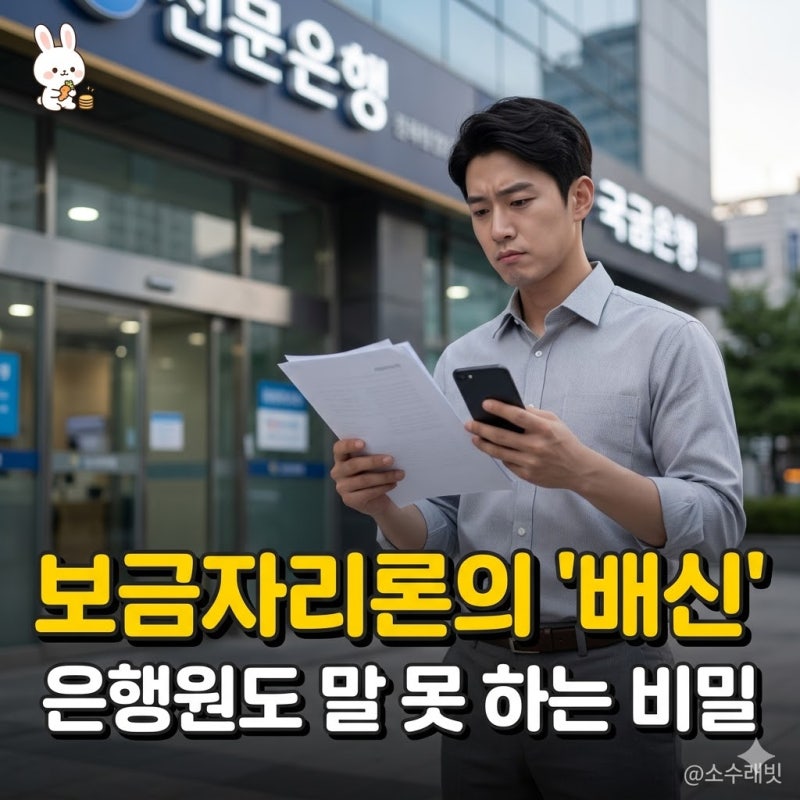 은행 직원은 안 알려주는 보금자리론의 치명적 단점 (모르면 손해)