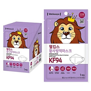 얼굴 편한 웰킵스 KF94 마스크, 착용감까지 꼼꼼 후기