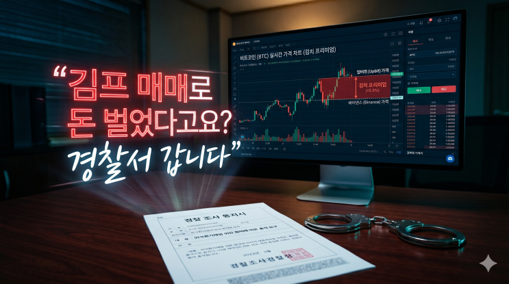  바이낸스 코인 사서 김프 매매로 돈 벌었는데 경찰 조사받나요? (외국환거래법 위반 방어법)