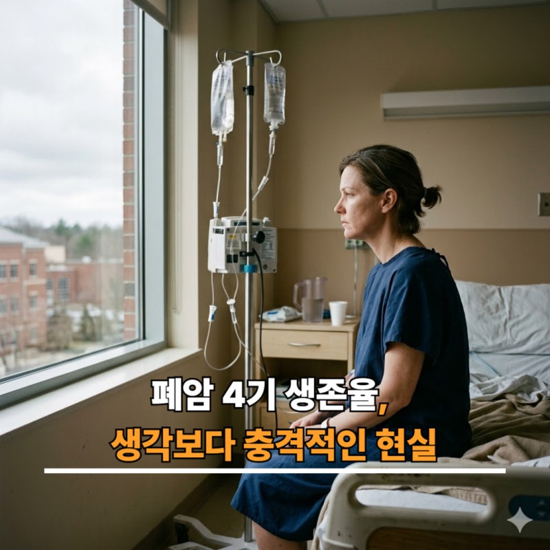 폐암 4기 생존율, 생각보다 충격적인 현실