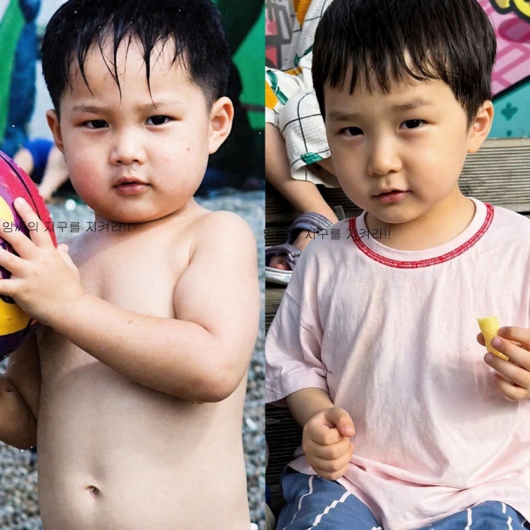  도플갱어 아니야? 김준호 은우 소름 돋게 닮았네 (슈퍼맨이돌아왔다)