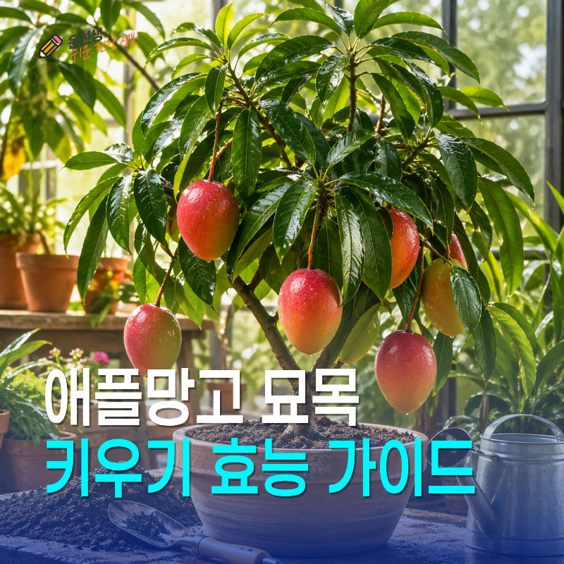 애플망고 묘목 키우기 효능 가이드