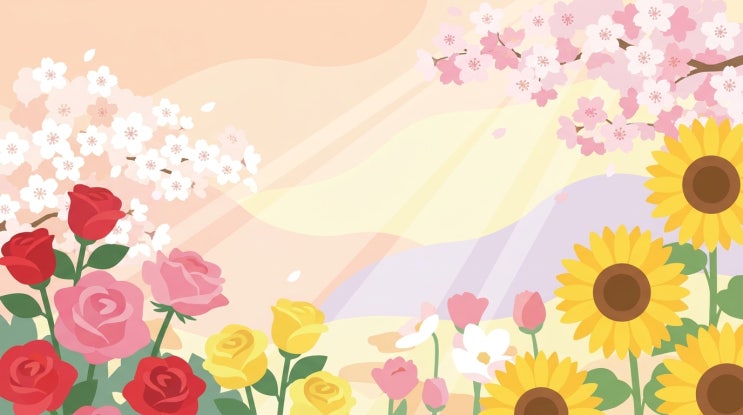  꽃 나오는 꿈 해몽 길몽 흉몽 색깔별 종류별 상황별 태몽 의미 총정리