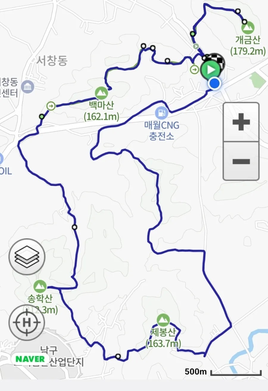 백마산 사진 1