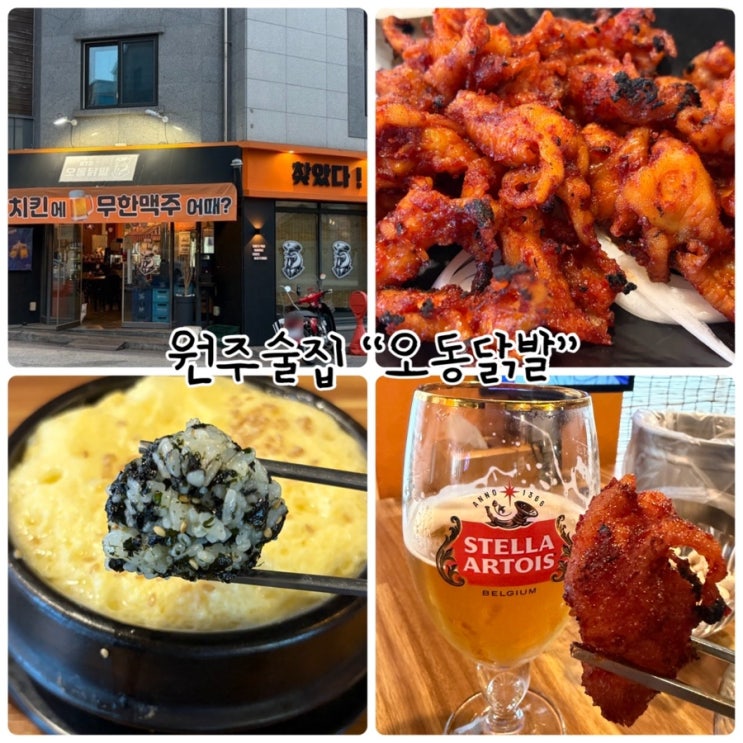  관설동맛집 "오동닭발" 불향가득한 닭발과 부드러운 계란찜