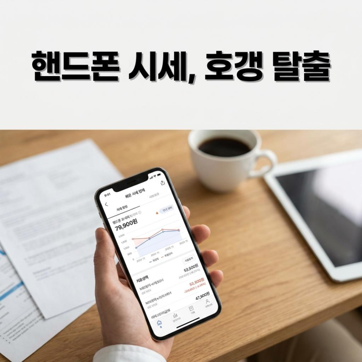  대구 휴대폰 성지 핸드폰 시세 보는 법과 호갱 탈출 가이드