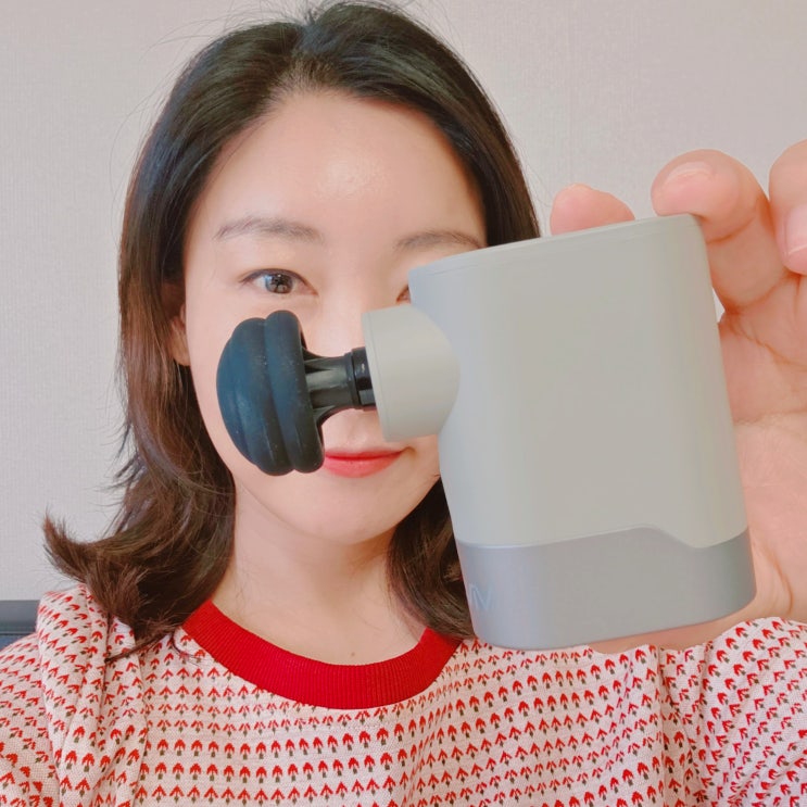  승모근 마사지기 추천 초경량 휴대용마사지기 비바온 미니마사지건