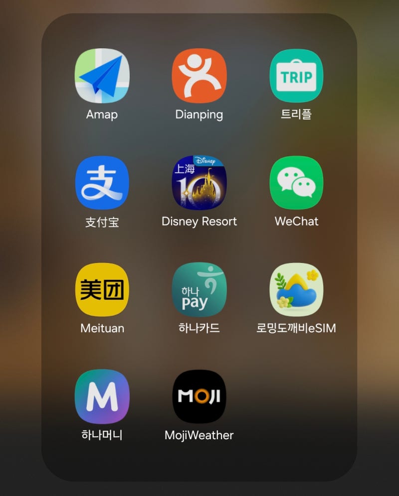 상하이 여행 고덕지도 모음 및 꿀팁 大방출 (디즈니랜드 택시 잡는 곳/필수 앱/상하이 맛집 ....