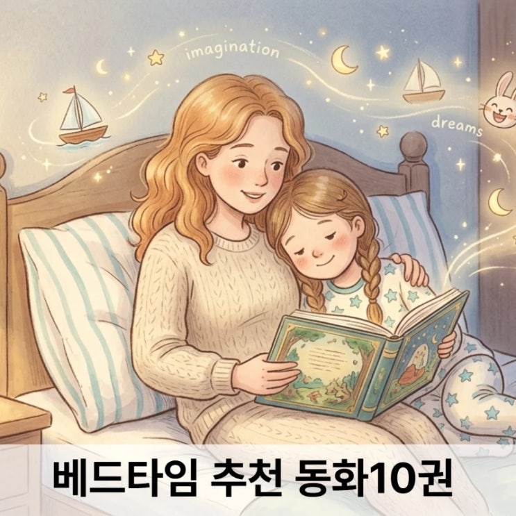  [잠자리 독서 가이드] 아이를 가장 편안하게 재우는 베드타임 그림책 10권 정리