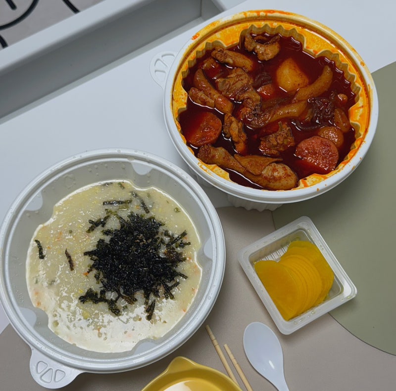 동대문엽기떡볶이 엽기닭볶음탕 매운맛에 토핑 추천 엽떡 앱 할인 후기